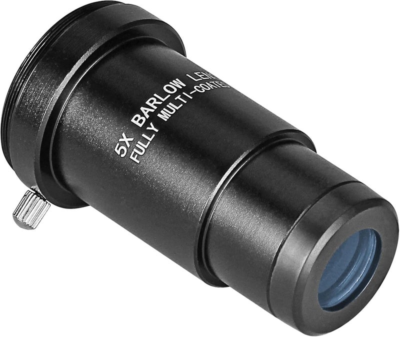 Celticbird 1.25 Inch 5X Barlow Lens Telescope Accessory,5X Magnification, Fully Multi-Coated Metal, with M42 Thread Camera Connect Interface - for 1.25” Telescope Astronomy Eyepiece - Image 3